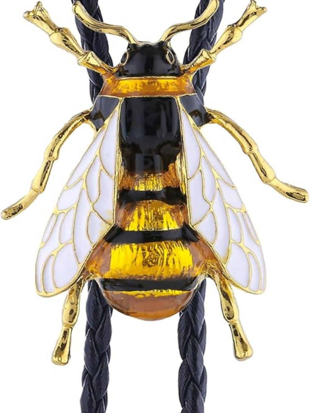 Honey Bee Bolo Tie Western Cowgirl‎ Necklace Boho Chic NEW